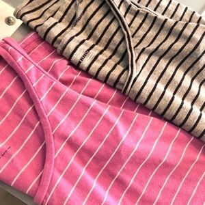 Maternity 2 Pack striped tank tops size Small by Motherhood Maternity.